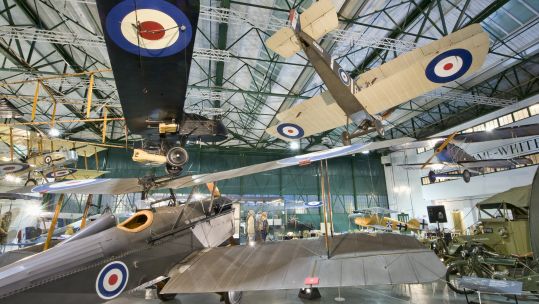 World War One exhibition at the RAF Museum in London CREDIT ©Trustees of the Royal Air Force Museum 101214