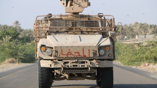 Yemen Military Vehicle Credit PA Images 29.12.19