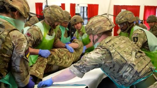 York army hospital inside disused cookhouse 161024 CREDIT BFBS