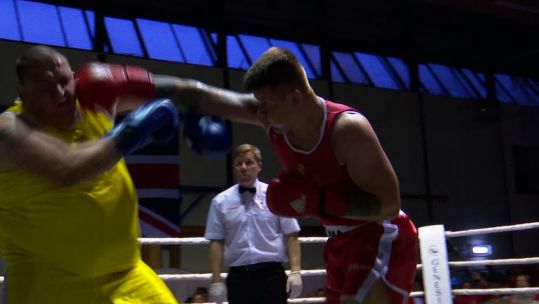 Yorkshire Regiment faced off in the ring for the units Novice Boxing Finals 17062022 CREDIT BFBS.jpg 