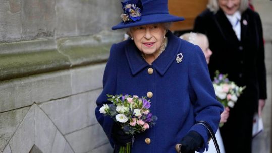 Queen Elizabeth II leaves after attending a Service of Thanksgiving at Westminster Abbey in London to mark the Centenary of the Royal British Legion, in October (Picture: PA/Alamy).
