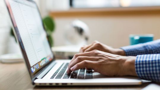 Laptop Keyboard Typing Career Work Hands Credit pexels.com ID 374720