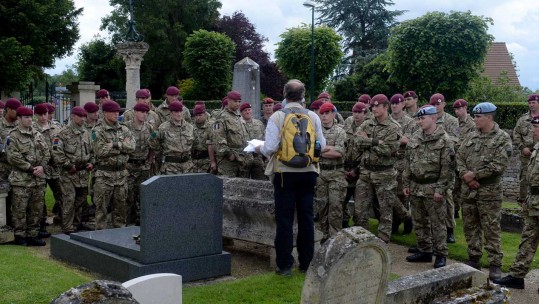 Paratroopers Visit Normandy Battlefields for D-Day
