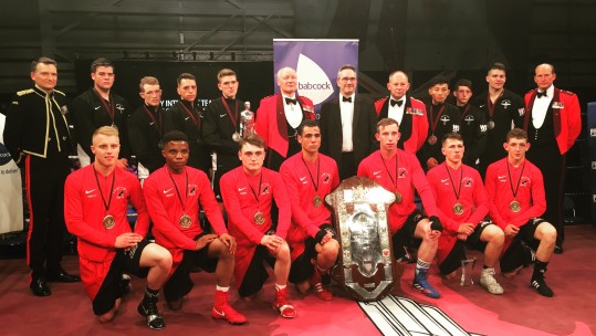 British Army boxing 13 Air Assault Regiment RLC