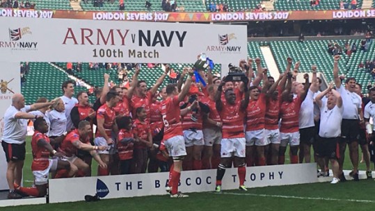 Army win Army v Navy rugby match 2017