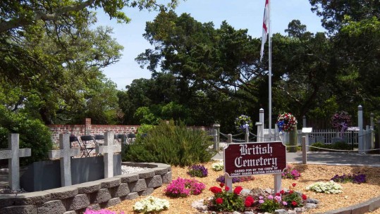 The British Cemetery, Ocracoke Island Off North Carolina 