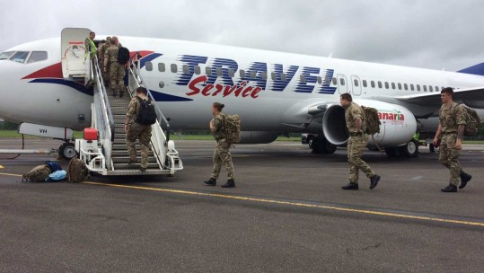 1 SCOTS Deploy to Bosnia for Training