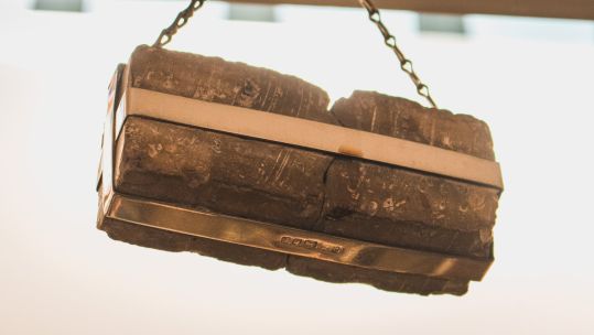The brick hanging ceremony is held every year on the final Friday before Christmas 161222 (Credit: Household Cavalry).