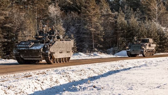 British troops join Estonia forces to train under Nato’s Vigilance Activity Brilliant Eagle (Picture: Estonian Defence Forces)