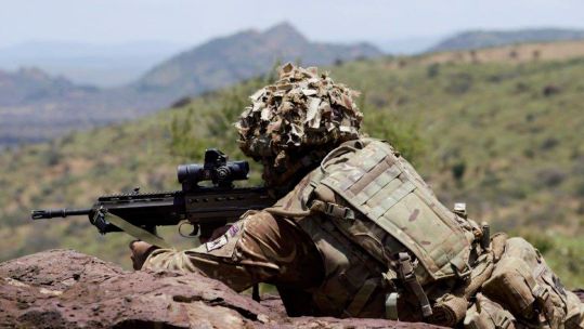 The Lib Dems said their long-term aim - should they gain power - would be to boost numbers, along with a host of other defence measures (Picture: 3 Rifles X)