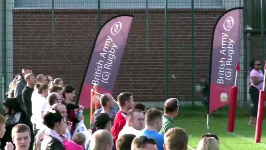 British Army Germany Returns to International Rugby
