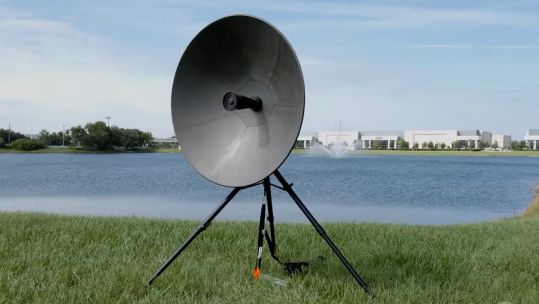 The Comet is a smaller and more practical version of the Troposcatter used during the Cold War (Picture: Comtech)