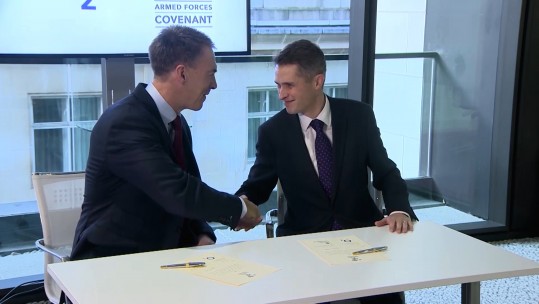 Gavin williamson 2000 covenant signature