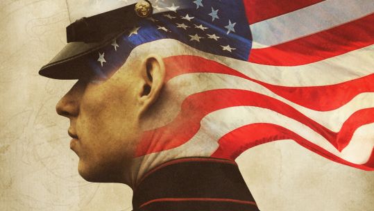 Image ID 21119 US Marine Corps motto Semper Fidelis portrayed in a graphic created by Cpl Sean Potter in July 2022 CREDIT US Marine Corps