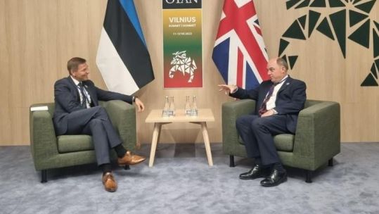 defence Secretary Ben Wallace and Estonian defence minister sign agreement new DATE 12072023 CREDIT MOD Twitter.jpg