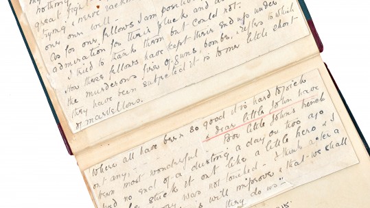 WWI diary 