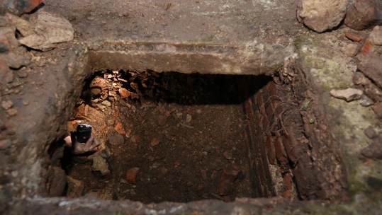 Second World War bunker found in garden