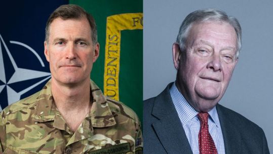 Lt Gen Sir Edward Smyth-Osbourne & Field Marshal the Lord Walker of Aldringham  