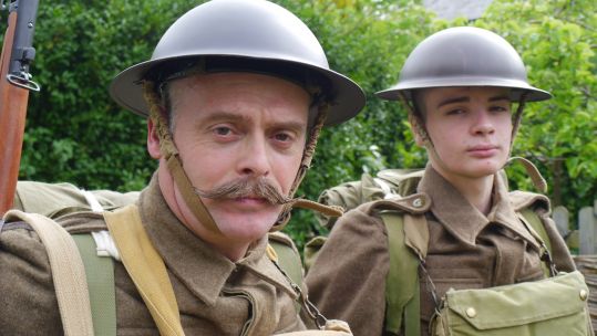 Dunkirk re-enactors. Credit Mark Downes