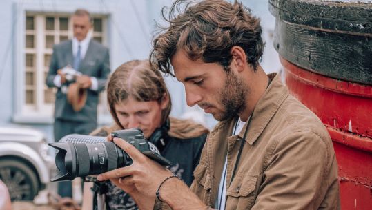 Elliott Hasler Young Director of WWII The Long Road Home POW Feature Film Credit Martin Tomes