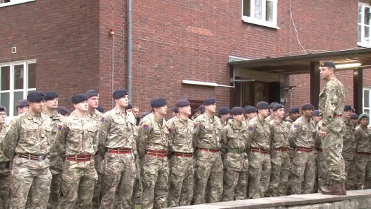 16th Battery return to Germany
