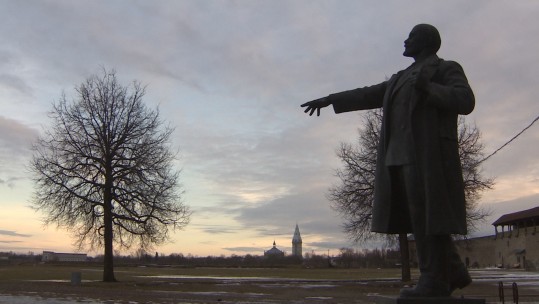 Lenin statue, Narva, Estonia 