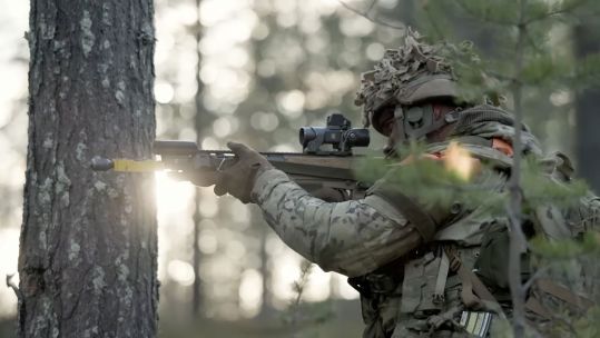 Ex Northern Forest in Finland tested the international forces' ability to collaborate and operate together Screengrab 10 CREDIT British Army