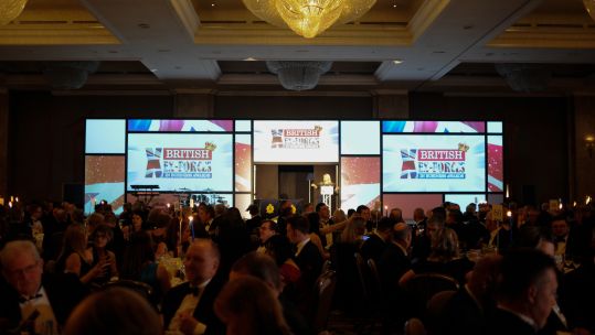 Ex forces in Business awards - pic Ben Rossi