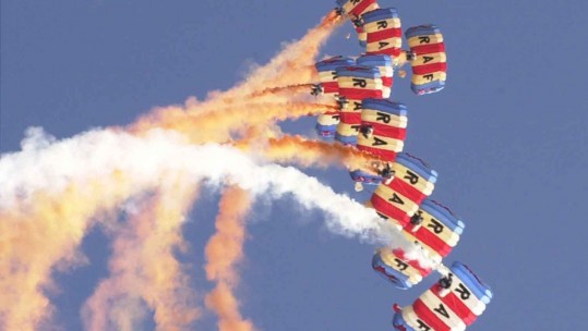 RAF Falcon Hits Burger Van, Injures Pensioner