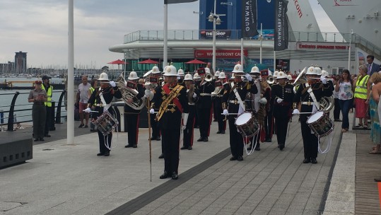 Royal Marine Flashmob 