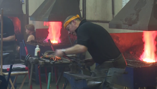 WATCH: Army Farriers Put To The Test In Red Hot Competition