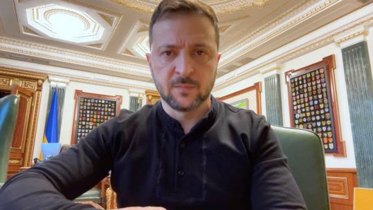 Zelensky public address about North Korea 