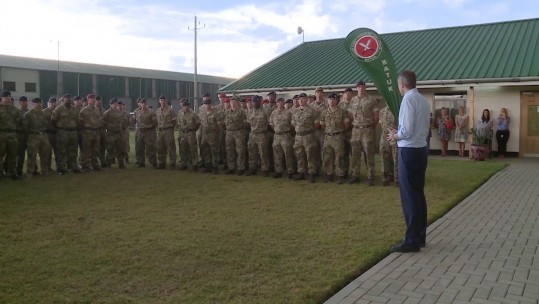 Gavin Williamson in Nairobi