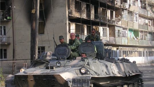 Russians in Tskhinvali