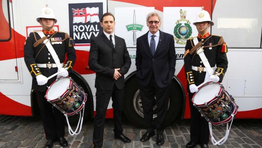 Tom Hardy, Harrison Ford Help Royal Marine Record Attempt