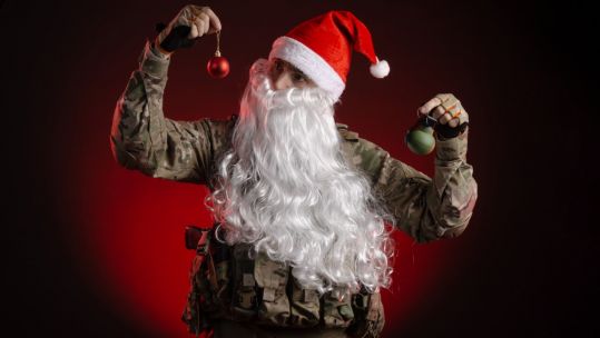 Shutterstock Military Father Christmas 