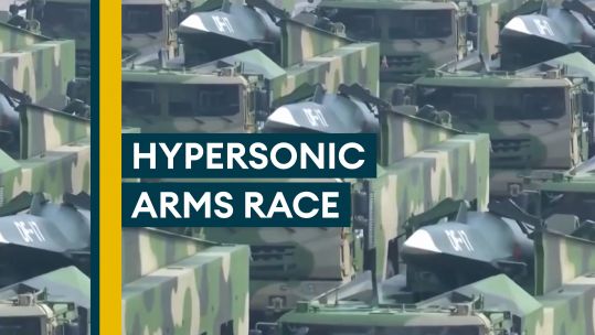 Hypersonic missiles (Picture: US Department of Defense).