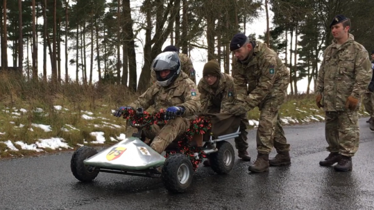 REME chariot race