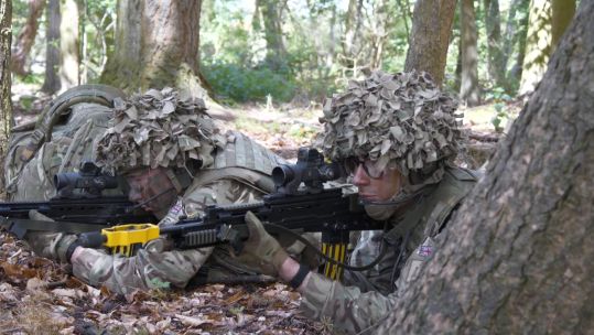 The Army currently has the largest reserve force within the British Armed Forces.