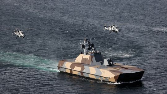 The UK-led Exercise Tamber Shield will bring the Royal Navy's patrol vessels together with their alongside Norwegian counterparts (Picture: Norwegian Armed Forces).