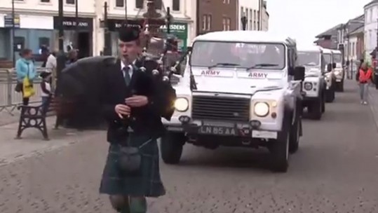 Scottish round of the rally championship