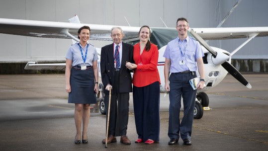 RAF Vet final flight 