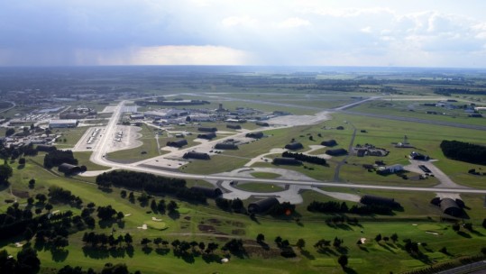 Lakenheath From the air (Credit: US Dept Of Defense)