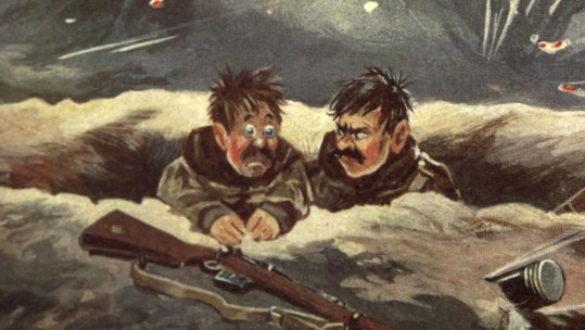 A Magazine Drawn, Written &amp; Illustrated By WW1 Soldiers 