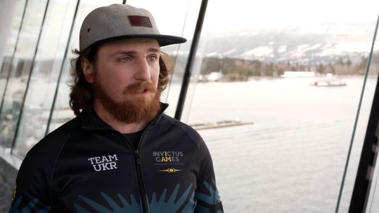 Oleksandr Androshchuk was wounded in action and is now representing Ukraine in the Invictus Games
