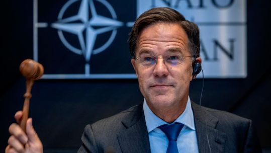 Nato Secretary General and former Dutch Prime Minister said more must be spent on defence to prevent future wars (Picture: Mark Rutte X)