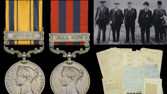 medals sold at auction rorkes drift credit noonans .jpg
