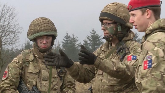 Royal Military Police complete Exercise Redcap Charge