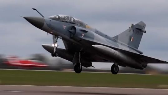 The Mirage 2000 is a multi-purpose supersonic jet used by the Indian Air Force during Exercise Cobra Warrior.