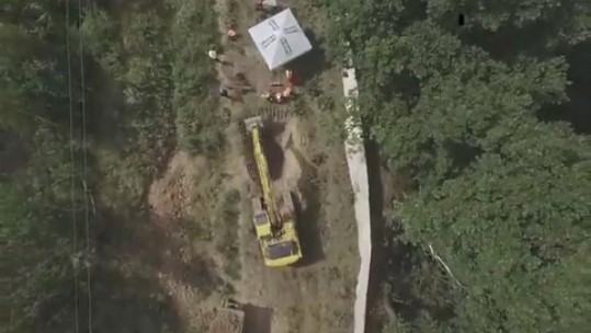 Drone Footage: Nazi Gold Dig Begins